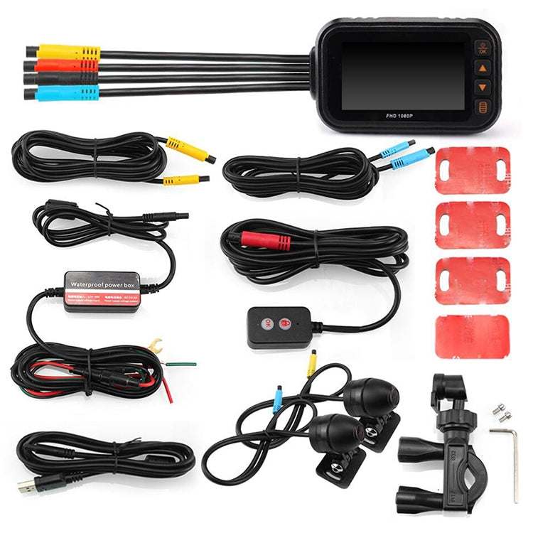 MT35B 1080P Waterproof HD Motorcycle Driving Recorder Mobile Phone Interconnection Locomotive Recorder, MT35B MT35B 1080P Waterproof HD Motorcycle Driving Recorder Mobile Phone Interconnection Locomotive Recorder, MT35B